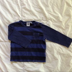Petit Bateau Striped Long Sleeve